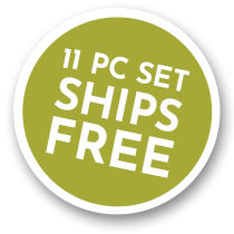 11 Pc set ships free